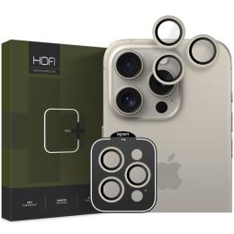 HOFI HOFI iPhone 15 Pro / 15 Pro Max Linsskydd CamRing Pro+ Titanium - Teknikhallen.se