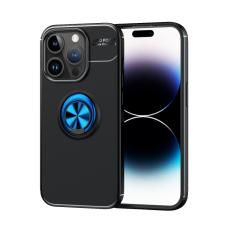  iPhone 15 Pro Skal Ring Svart/Bl&aring; - Teknikhallen.se
