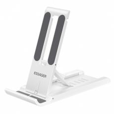 ESSAGER ESSAGER Justerbar Mobilh&aring;llare F&ouml;r Skrivbord Vit - Teknikhallen.se