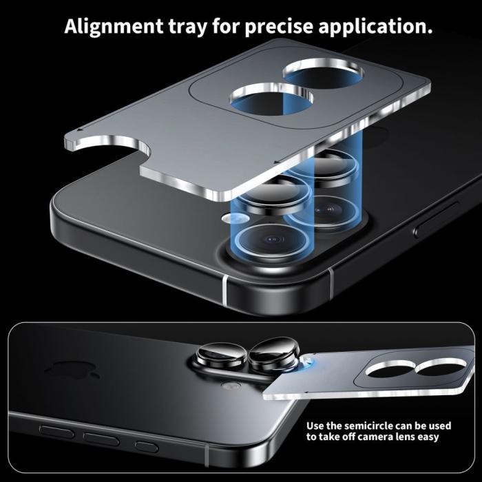 Bild 5, Tech-Protect Tech-Protect Redmi Note 15 Pro/15 Pro Plus Linsskydd CamRing Fit+ - Teknikhallen.se