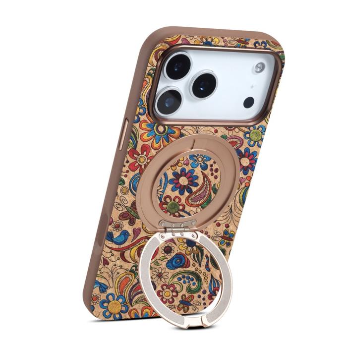Bild 4, DENIOR DENIOR iPhone 18 Pro / 17 Pro Skal MagSafe Ringstativ Flerfärgad - Teknikhallen.se