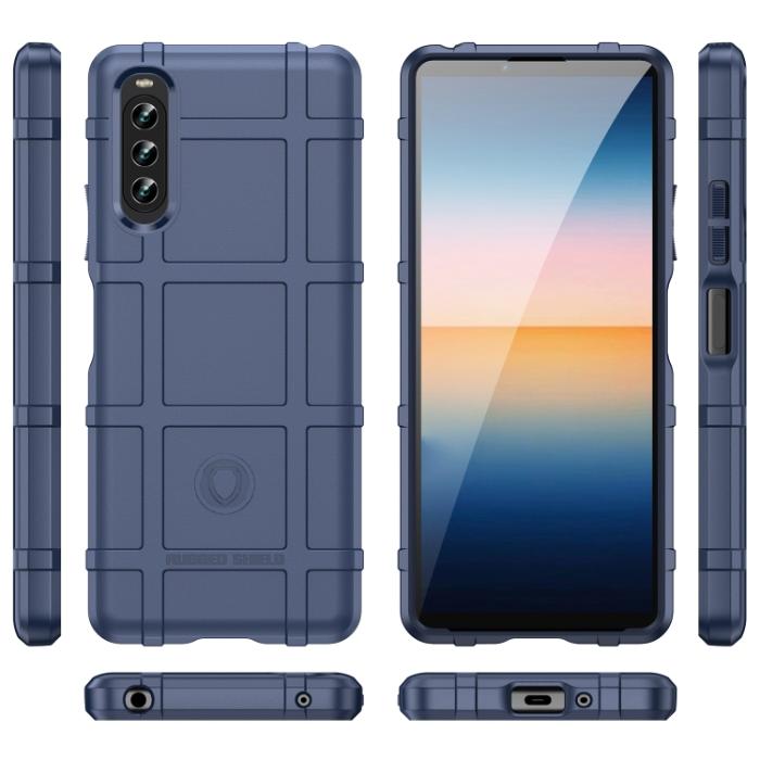 Bild 2,  Sony Xperia 10 IV Skal Robust Blå - Teknikhallen.se