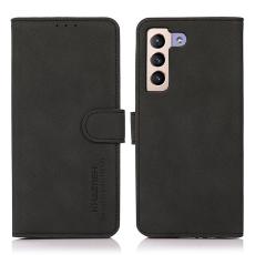 KHAZNEH KHAZNEH Samsung Galaxy S23 Plus Fodral L&auml;der Svart - Teknikhallen.se