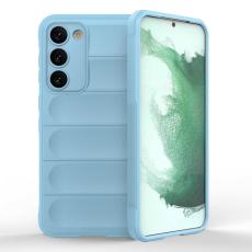  Samsung Galaxy S23 Skal Magic Shield Ljus Bl&aring; - Teknikhallen.se