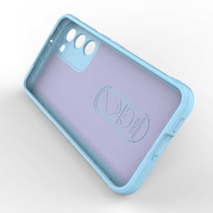 Bild 4,  Samsung Galaxy S23 Skal Magic Shield Ljus Blå - Teknikhallen.se