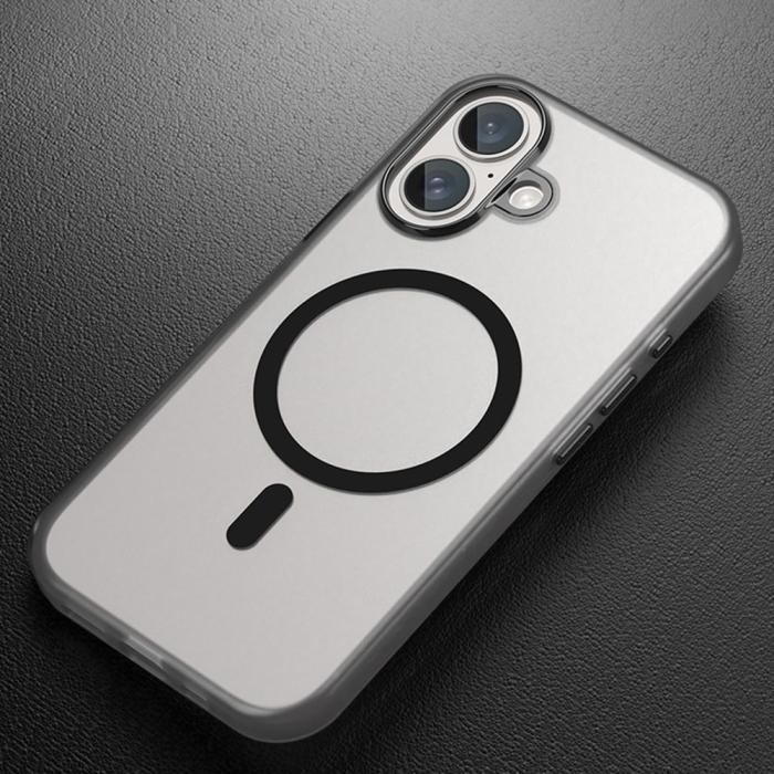 Bild 4,  iPhone 16 Plus Skal MagSafe Skin Touch Matt Orange - Teknikhallen.se