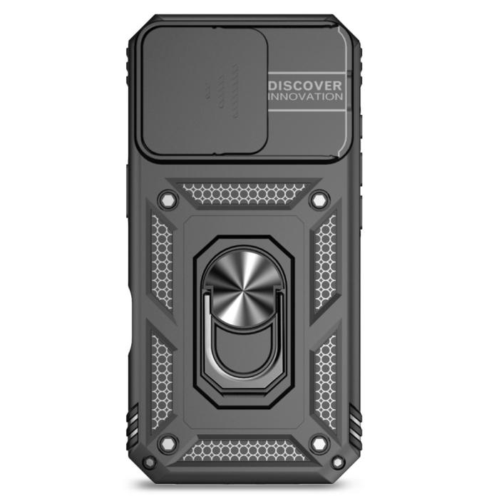 Bild 2,  iPhone 16 Pro Skal CamShield Ring Hybrid Svart - Teknikhallen.se