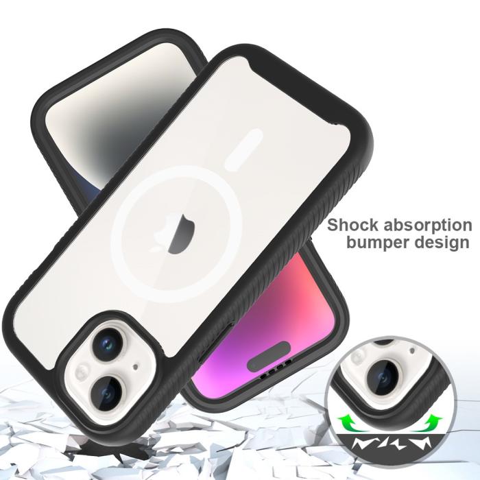 Bild 4,  iPhone 15 Skal MagSafe 360 Defense Svart - Teknikhallen.se