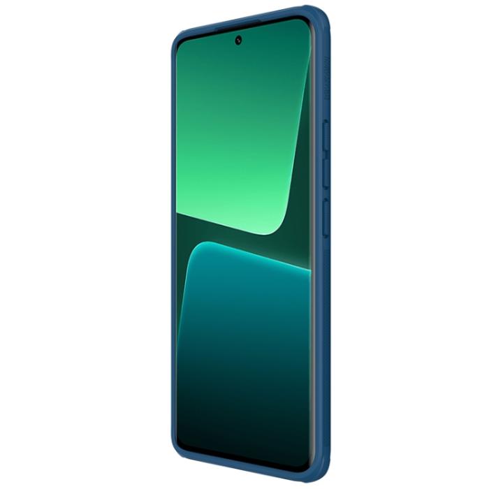 Bild 3, NILLKIN NILLKIN Xiaomi 13 Pro 5G Skal Frosted Shield Pro Blå - Teknikhallen.se