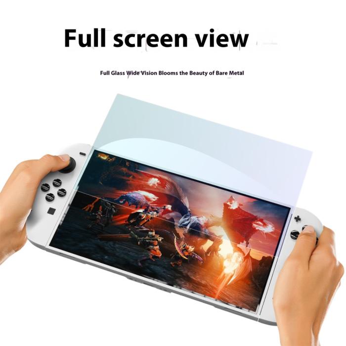 Bild 2, PGTECH PGTECH 2-PACK Nintendo Switch 2 Skärmskydd Härdat Glas - Teknikhallen.se