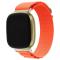  Fitbit Versa 4/Sense 2 Armband Justerbar Nylon Orange - Teknikhallen.se