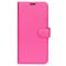  Google Pixel 8 Fodral Litchi Textur Rosa - Teknikhallen.se