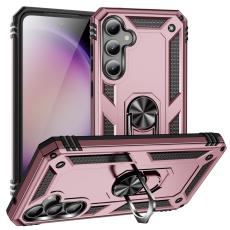  Samsung Galaxy S23 FE Skal Ring Hybrid Armor Ros&eacute;guld - Teknikhallen.se
