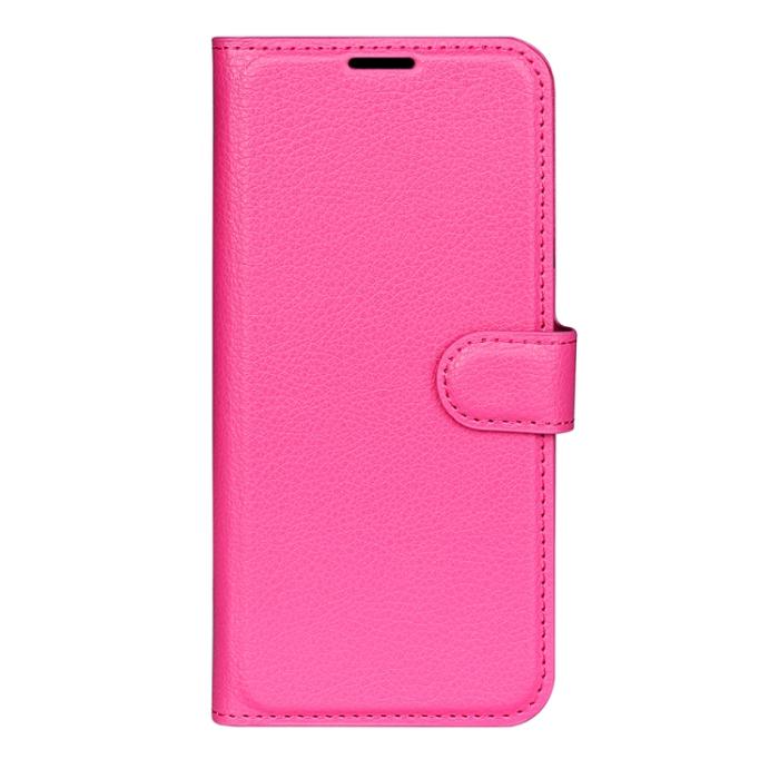 Bild 2,  OnePlus 10 Pro 5G Fodral Litchi Textur Rosa - Teknikhallen.se