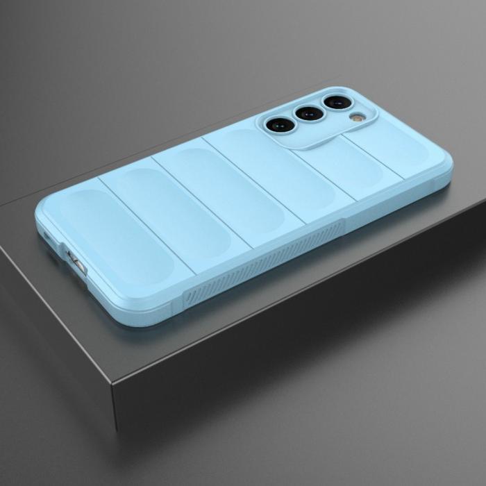 Bild 5,  Samsung Galaxy S23 Skal Magic Shield Ljus Blå - Teknikhallen.se