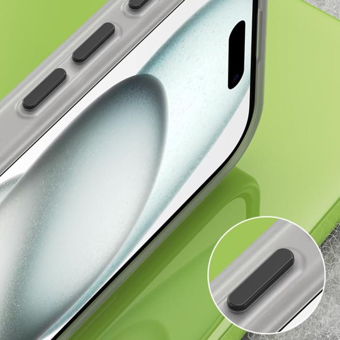 Bild 5,  iPhone 16 Plus Skal MagSafe Skin Touch Matt Orange - Teknikhallen.se