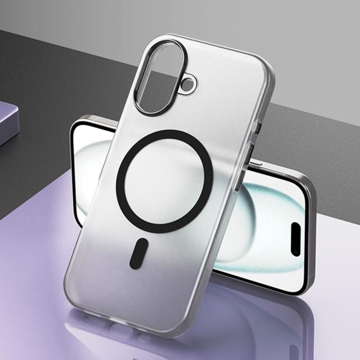 Bild 6,  iPhone 16 Plus Skal MagSafe Skin Touch Matt Orange - Teknikhallen.se