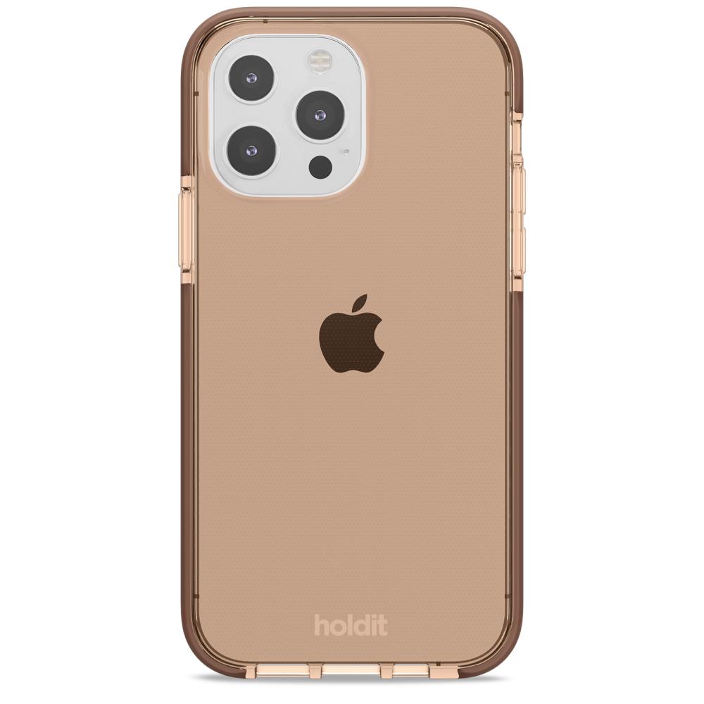 holdit holdit iPhone 13 Pro Skal Seethru Dark Brown - Teknikhallen.se