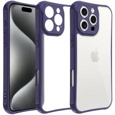 LEEU DESIGN LEEU DESIGN iPhone 16 Pro Max Skal Shockproof M&ouml;rk Bl&aring;/Lila - Teknikhallen.se