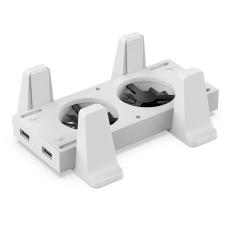 DOBE DOBE Xbox S Vertikal Stativ Med Dubbla Kylfl&auml;ktar - Teknikhallen.se