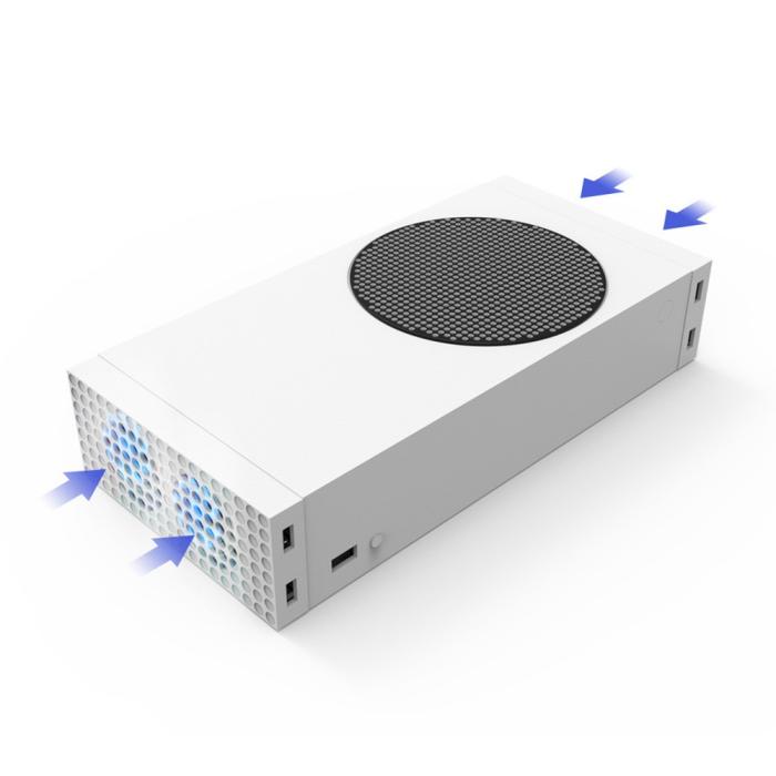 Bild 6, DOBE DOBE Xbox S Vertikal Stativ Med Dubbla Kylfläktar - Teknikhallen.se