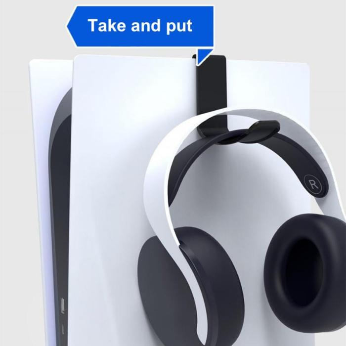 Bild 5, iPega iPega 2-PACK Fäste För PS5 Handkontroll/Pulse Headset Svart - Teknikhallen.se