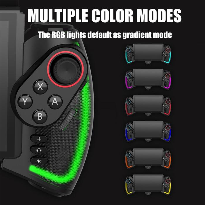 Bild 6, iPega iPega Nintendo Switch / OLED Joystick Handkontroll Med RGB - Teknikhallen.se
