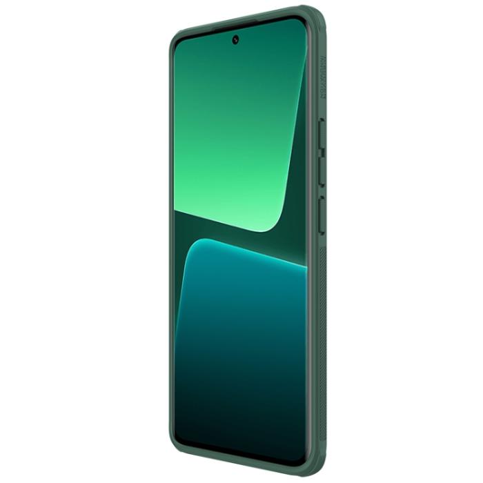 Bild 3, NILLKIN NILLKIN Xiaomi 13 Pro 5G Skal Frosted Shield Pro Grön - Teknikhallen.se