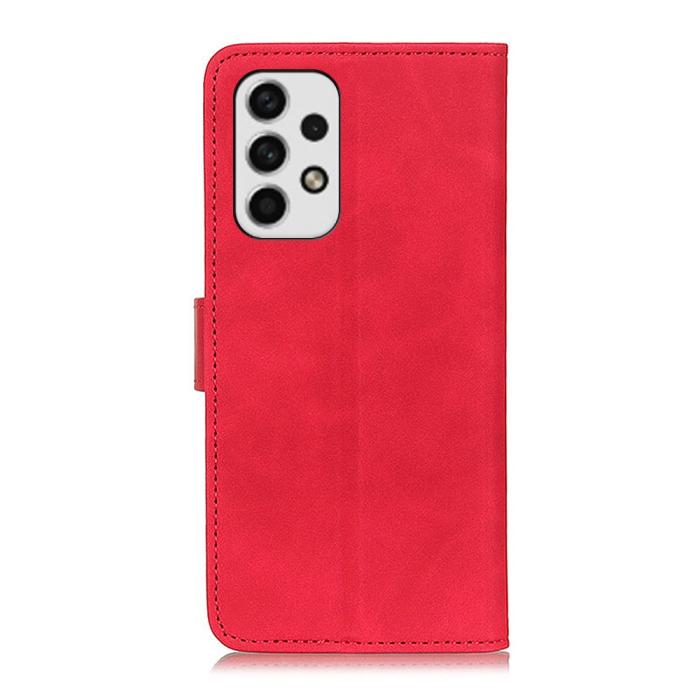 Bild 3, KHAZNEH KHAZNEH Samsung Galaxy A23 5G Fodral Retro Läder Röd - Teknikhallen.se