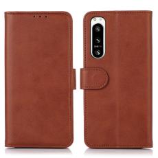  Sony Xperia 5 IV Fodral L&auml;der Brun - Teknikhallen.se