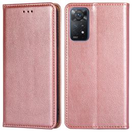  Xiaomi Redmi Note 11 Pro 5G Fodral Vintage Flip Roséguld - Teknikhallen.se