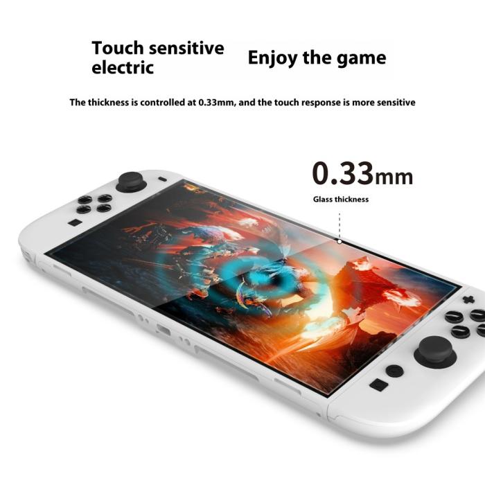 Bild 5, PGTECH PGTECH 2-PACK Nintendo Switch 2 Skärmskydd Härdat Glas - Teknikhallen.se