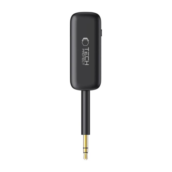 Bild 3, Tech-Protect Tech-Protect Bluetooth AUX Ljudadapter UltraBoost Svart - Teknikhallen.se