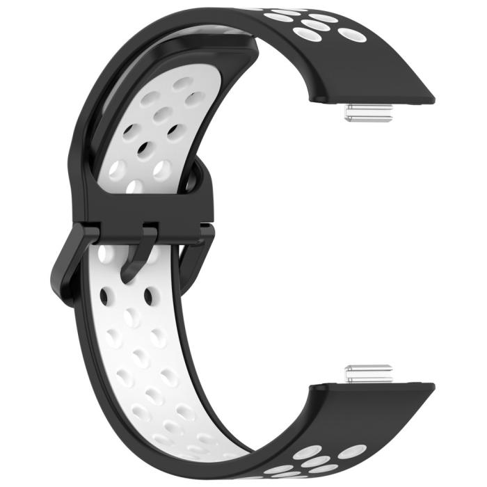 Bild 3,  Huawei Watch Fit 3 Sportarmband Dual-Color Svart/Vit - Teknikhallen.se