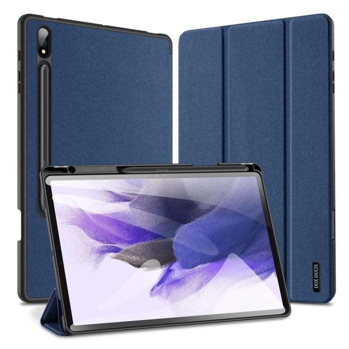 Bild 2, DUX DUCIS DUX DUCIS Galaxy Tab S9 Plus Fodral DOMO Tri-Fold Blå - Teknikhallen.se