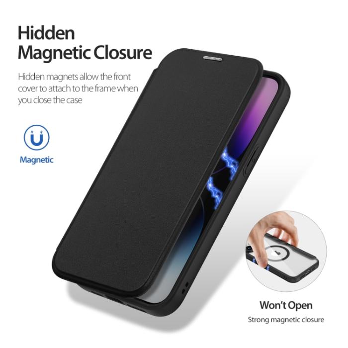Bild 2, DUX DUCIS DUX DUCIS iPhone 15 Pro Max Fodral MagSafe Skin X Pro - Teknikhallen.se