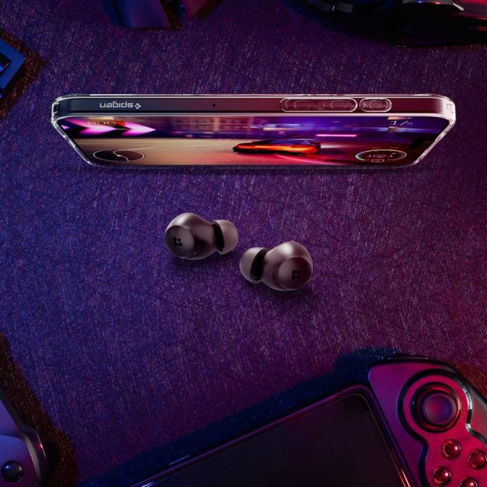 Bild 4, Spigen Spigen In-Ear Trådlösa Hörlurar AncPro Svart - Teknikhallen.se
