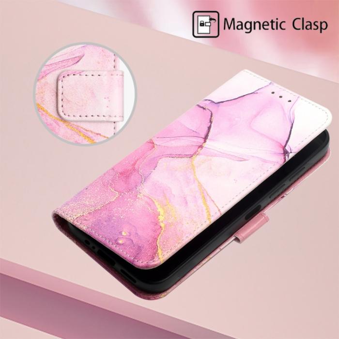 Bild 5,  Motorola Moto G62 5G Fodral Marmor Rosa - Teknikhallen.se