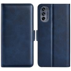  Motorola Moto G62 5G Fodral Magnetisk St&auml;ngning Bl&aring; - Teknikhallen.se