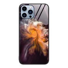  iPhone 15 Pro Skal Marmor H&auml;rdat Glas Typhoon - Teknikhallen.se