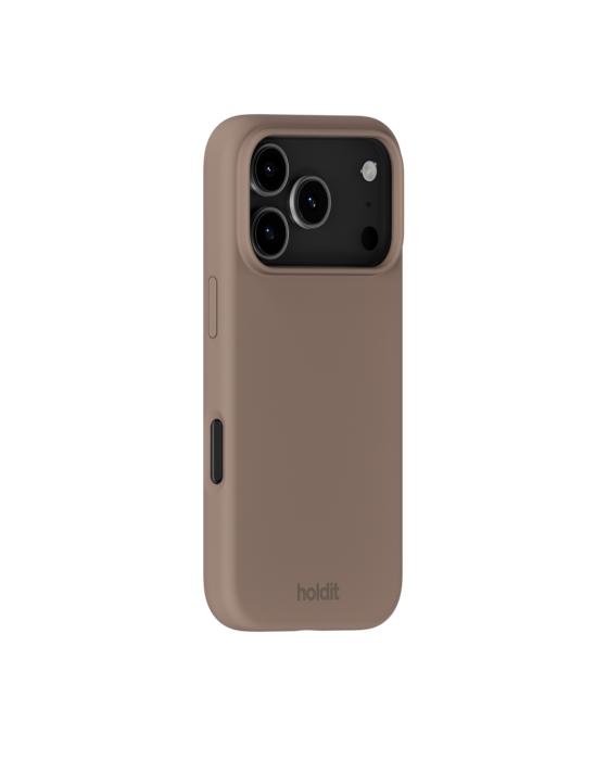 Bild 2, holdit holdit iPhone 17 Pro Mobilskal Silikon Mocha Brown - Teknikhallen.se