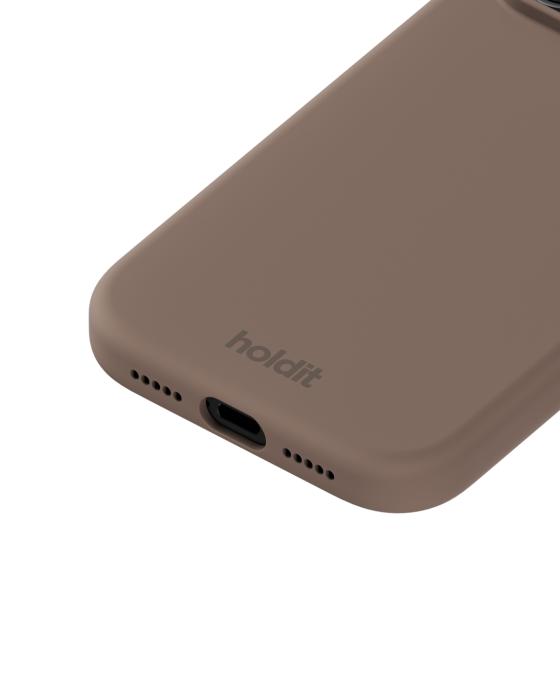 Bild 3, holdit holdit iPhone 17 Pro Mobilskal Silikon Mocha Brown - Teknikhallen.se