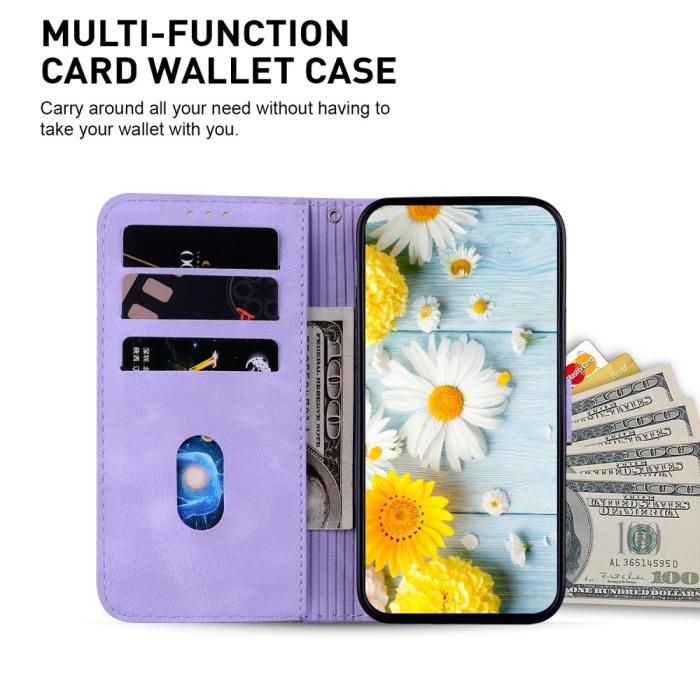 Bild 3,  Xiaomi 14 Fodral Blommigt Tryck Lila - Teknikhallen.se