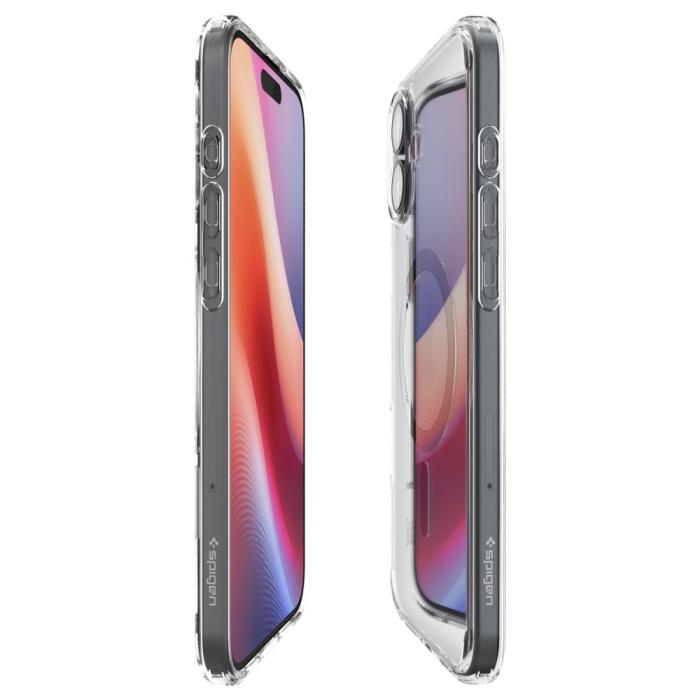 Bild 4, Spigen Spigen iPhone 16 Skal MagSafe Ultra Hybrid Svart - Teknikhallen.se