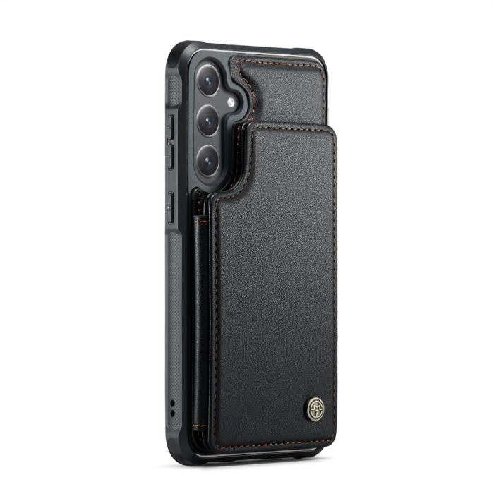 Bild 2, CASEME CASEME Samsung Galaxy S25 Skal RFID Kickstand Svart - Teknikhallen.se