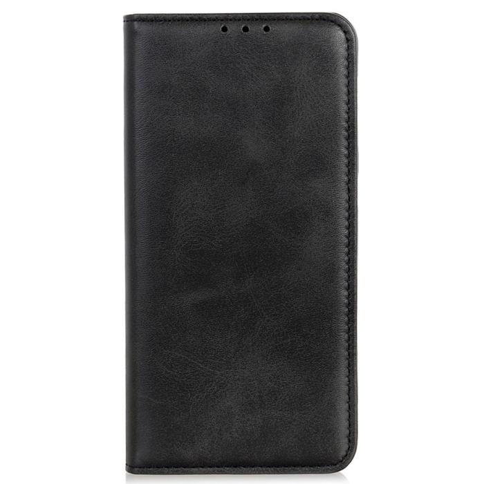 Bild 6,  Samsung Galaxy S23 Plus Flip Fodral Split Läder Svart - Teknikhallen.se
