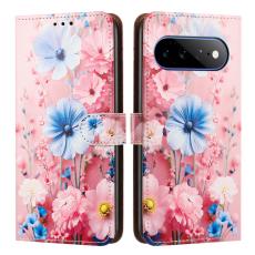  Google Pixel 9 Pro XL/10 Pro XL Fodral Med M&ouml;nster Blommor - Teknikhallen.se