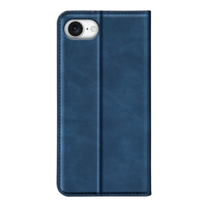 Bild 6,  iPhone 17e / 16e Fodral Flip Skin Touch Blå - Teknikhallen.se