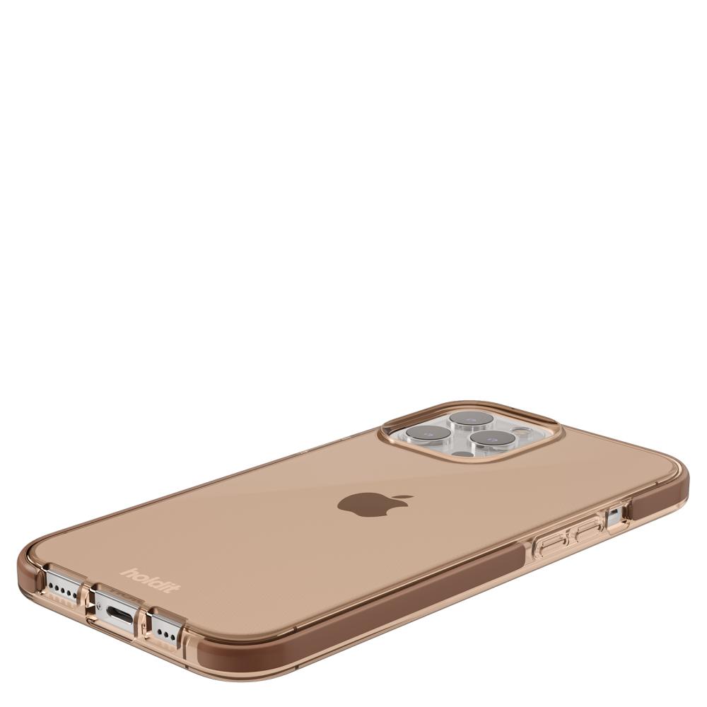 holdit holdit iPhone 13 Pro Max Skal Seethru Dark Brown - Teknikhallen.se