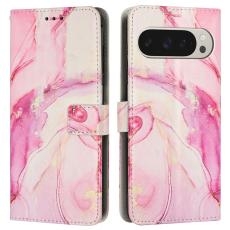  Google Pixel 10 Pro XL / 9 Pro XL Fodral Marmor Ros&eacute;guld - Teknikhallen.se
